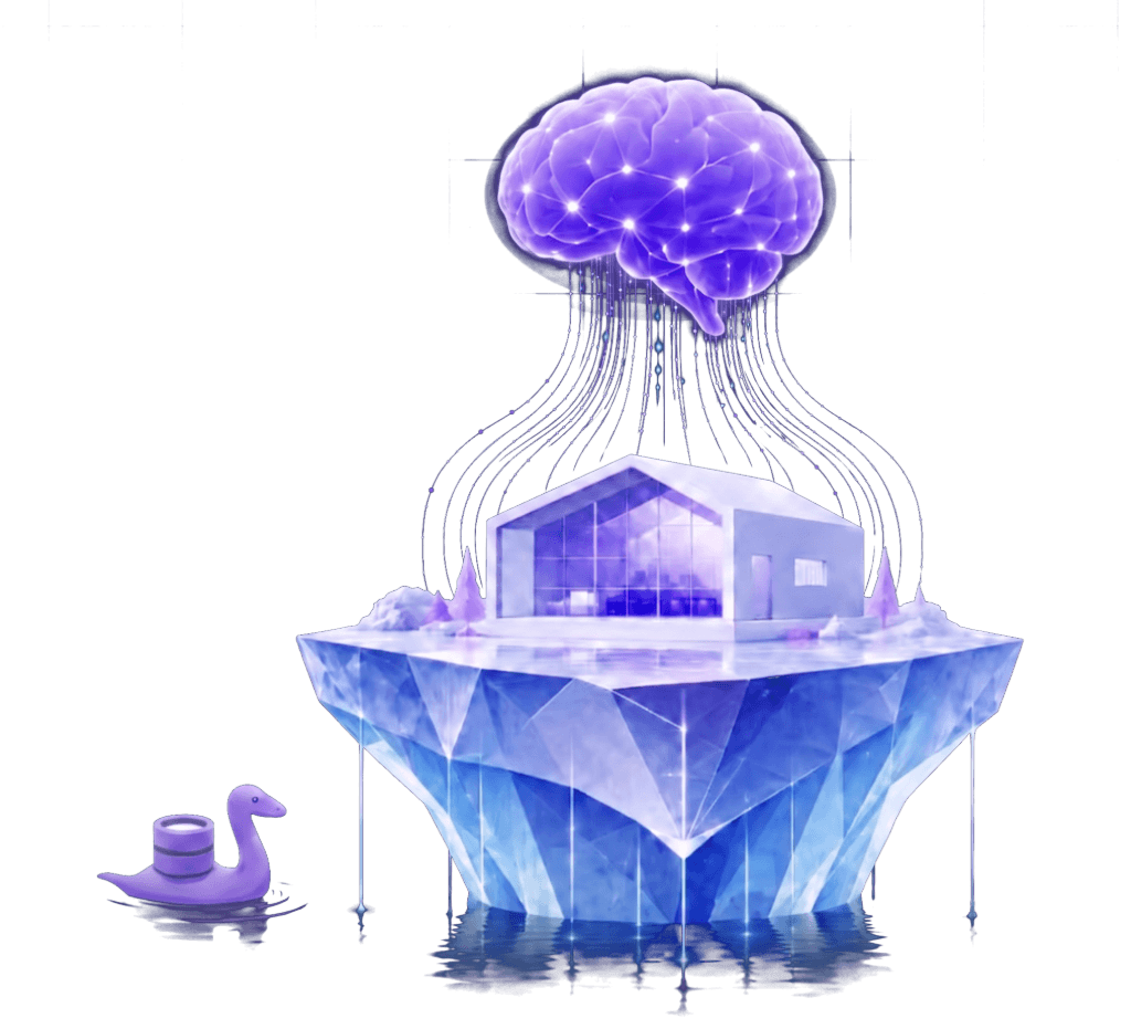 LakeOps Intelligent Lakehouse — autonomous iceberg management with AI brain orchestrating data operations